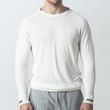 Легкий реглан, Білий колір, Кежуал, Віскоза, Slim fit, AVVA