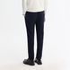 Штани костюмні, Синій (темний) колір, Бізнес-кежуал, Поліестер, Slim Fit, AVVA