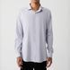 Сорочка в смугу, Сірий колір, Кежуал, Поліестер, Slim Fit, AVVA