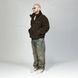 Куртка Шерпа, Чорний колір, Кежуал, Бавовна, Oversize, Catch