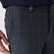 Штани костюмні, Синій (темний) колір, Бізнес-кежуал, Поліестер, Slim Fit, AVVA
