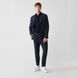 Штани костюмні, Синій (темний) колір, Бізнес-кежуал, Поліестер, Slim Fit, AVVA