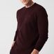 Пуловер, Бордо колір, Кежуал, Акріл, Regular Fit, AVVA