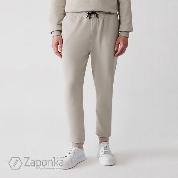 Штани спортивні, Беж колір, Спорт-Кежуал, Поліестер, Regular Fit, AVVA