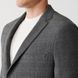 Піджак, Сірий колір, Бізнес-кежуал, Поліестер, Slim Fit, AVVA