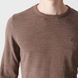Пуловер, Коричневий (тьмяний) колір, Кежуал, Акріл, Regular Fit, AVVA