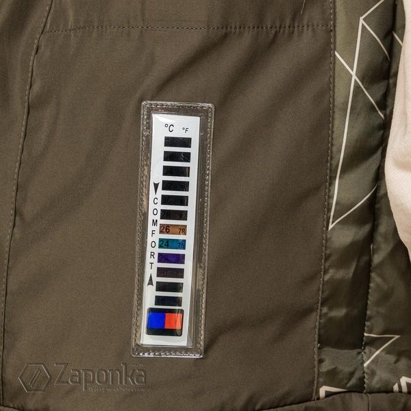 Куртка стьобана, Зелений (Хакі) колір, Кежуал, Поліестер, Oversize, AVVA