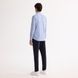 Сорочка в смугу, Блакитно-Білий колір, Бізнес-кежуал, Бавовна, Slim Fit, AVVA