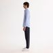 Сорочка в смугу, Блакитно-Білий колір, Бізнес-кежуал, Бавовна, Slim Fit, AVVA