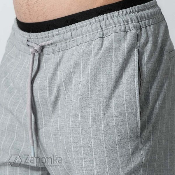 Легкі брючні штани на шнурку, Сірий колір, Кежуал, Поліестер, Regular Fit, AVVA E003006-20-XXL фото