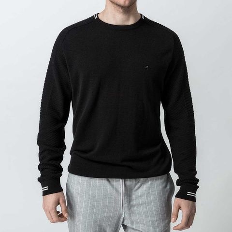 Легкий реглан, Чорний колір, Кежуал, Віскоза, Slim fit, AVVA