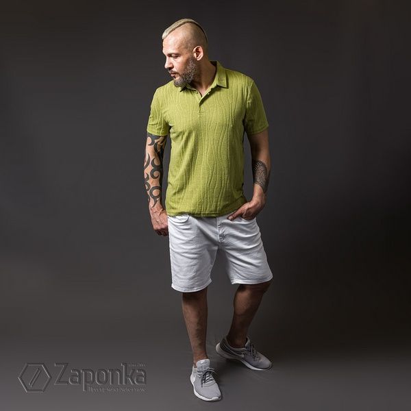 Поло ультратонке, Хакі колір, Кежуал, Поліестер, Regular Fit, AVVA