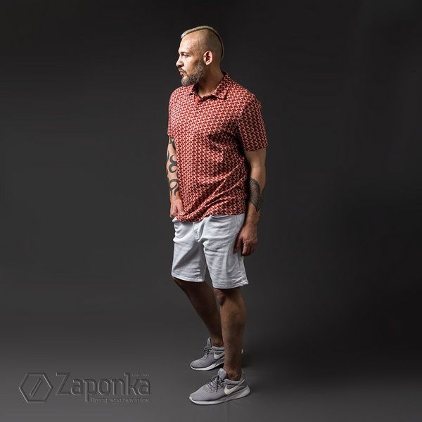 Поло, Помаранчово-білий колір, Кежуал, Бавовна, Regular Fit, AVVA