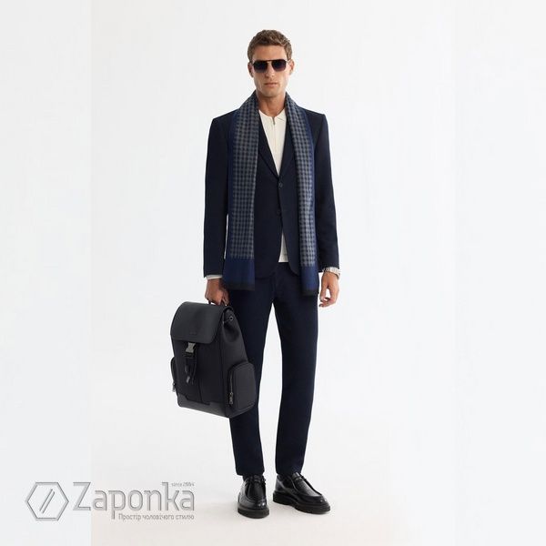 Піджак, Синій (темний) колір, Бізнес-кежуал, Поліестер, Slim Fit, AVVA