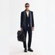Піджак, Синій (темний) колір, Бізнес-кежуал, Поліестер, Slim Fit, AVVA