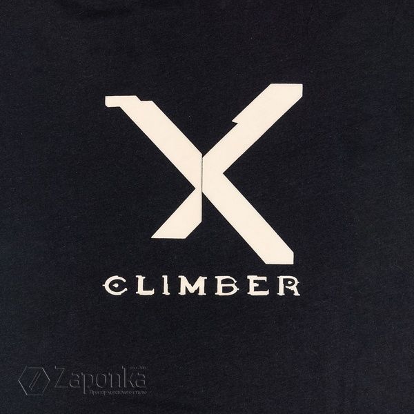 Футболка з принтом, Чорний колір, Спорт-Кежуал, Бавовна, Slim fit, Climber 821-1103-S040-XXL фото