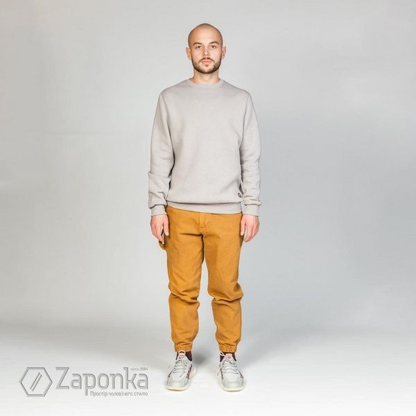Світшот (футер-начіс), Сірий колір, Кежуал, Бавовна, Regular Fit, AVVA