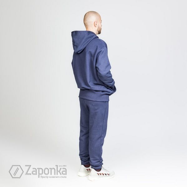 Спортивний костюм із велюровим утеплювачем, Синій колір, Кежуал, Бавовна, Oversize, Catch