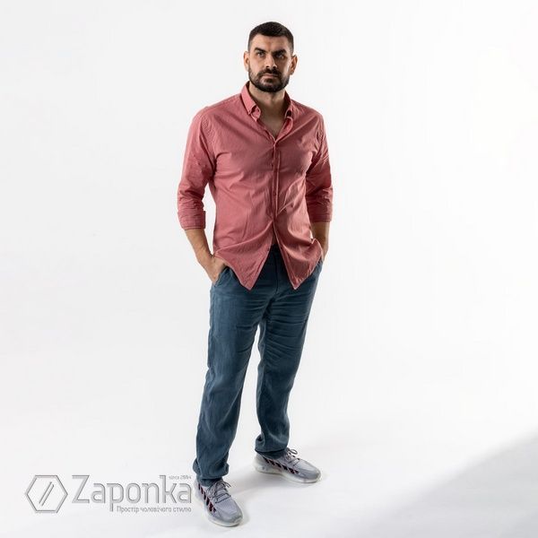 Сорочка (Regular Fit), Рожевий (темний) колір, Бізнес-кежуал, Бавовна, Regular Fit, AVVA