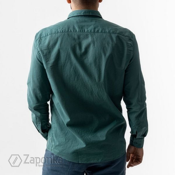 Сорочка (Regular Fit), Зелений (темна м'ята) колір, Бізнес-кежуал, Бавовна, Regular Fit, AVVA