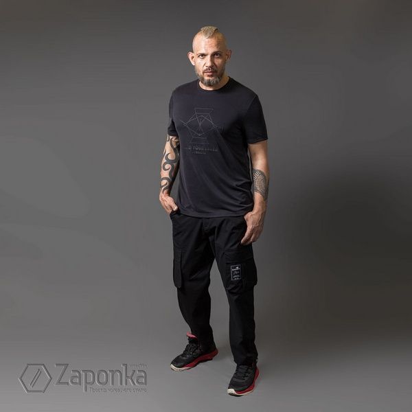 Джогери - карго, Чорний колір, Кежуал, Бавовна, Custom fit, Catch